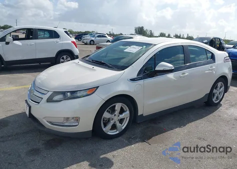2014 Chevrolet Volt из США, поврежденный, VIN 1G1RA6E46EU118680